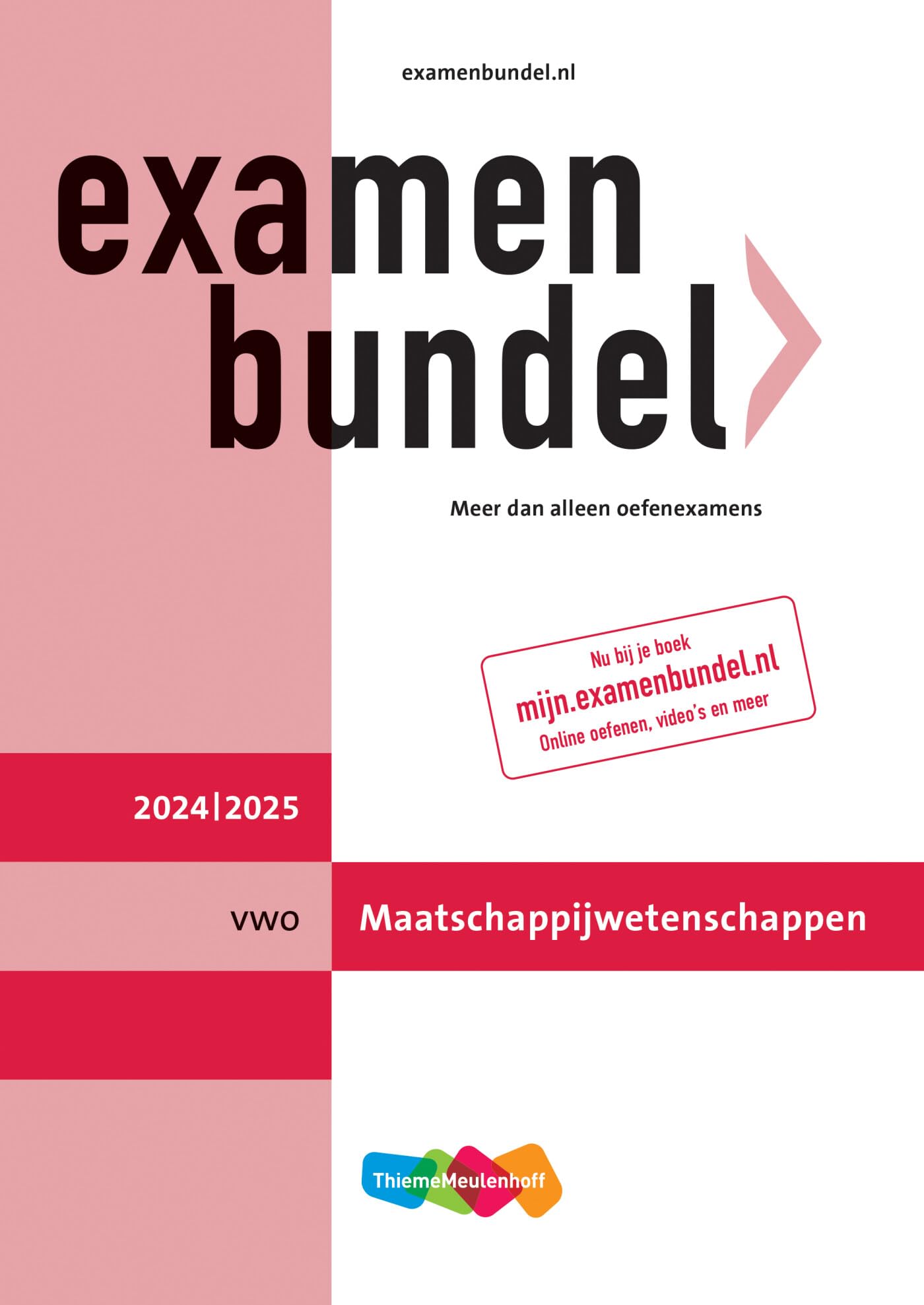 Maatschappijwetenschappen vwo 2024/2025 book