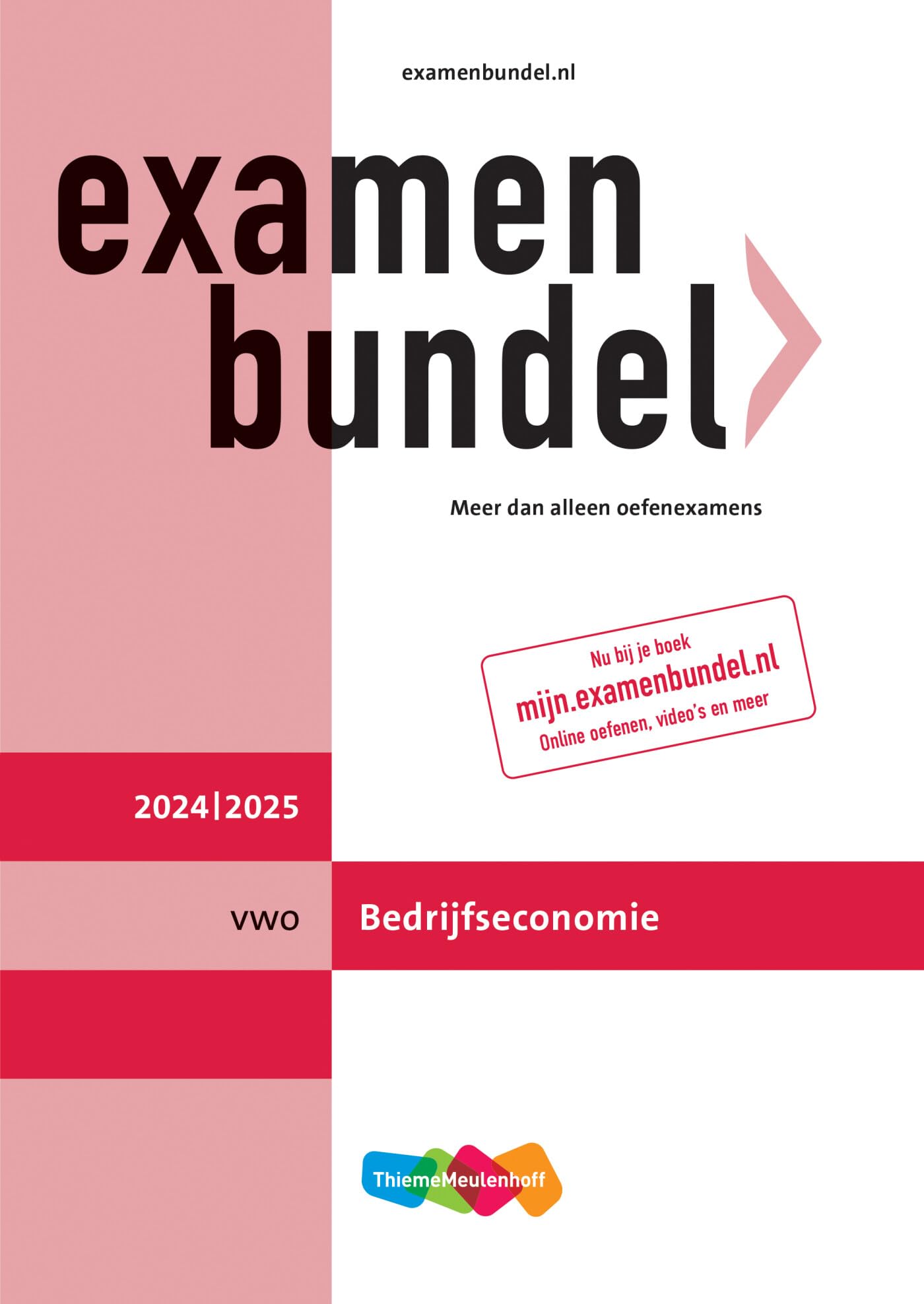 vwo bedrijfseconomie 2024/2025 book