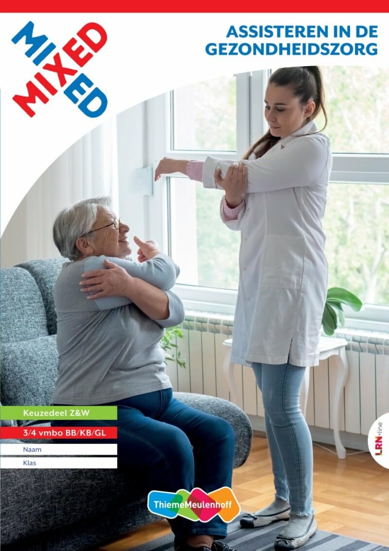 MIXED LRN-line online + boek Assisteren in de gezondheidszorg 3/4 vmbo book