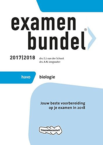 Examenbundel 2017/2018 havo Biologie book