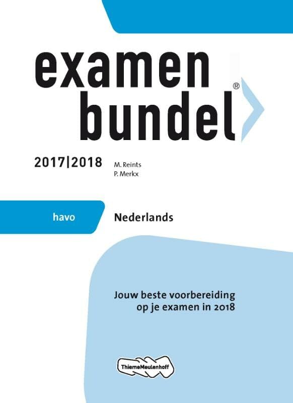 Examenbundel havo Nederlands 2017/2018: jouw beste voorbereiding op je examen in 2018 Books