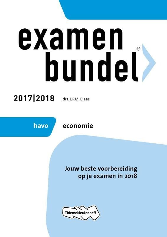 Examenbundel Economie 2017/2018 Havo book