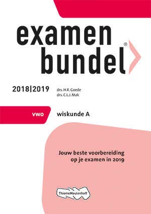 Examenbundel vwo Wiskunde A 2018/2019 book
