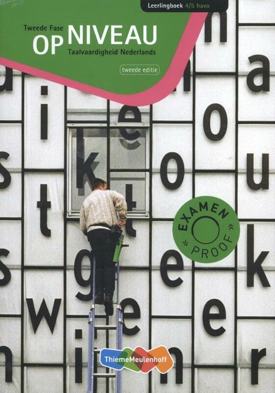 Op niveau Leerlingenboek 4/5 havo book
