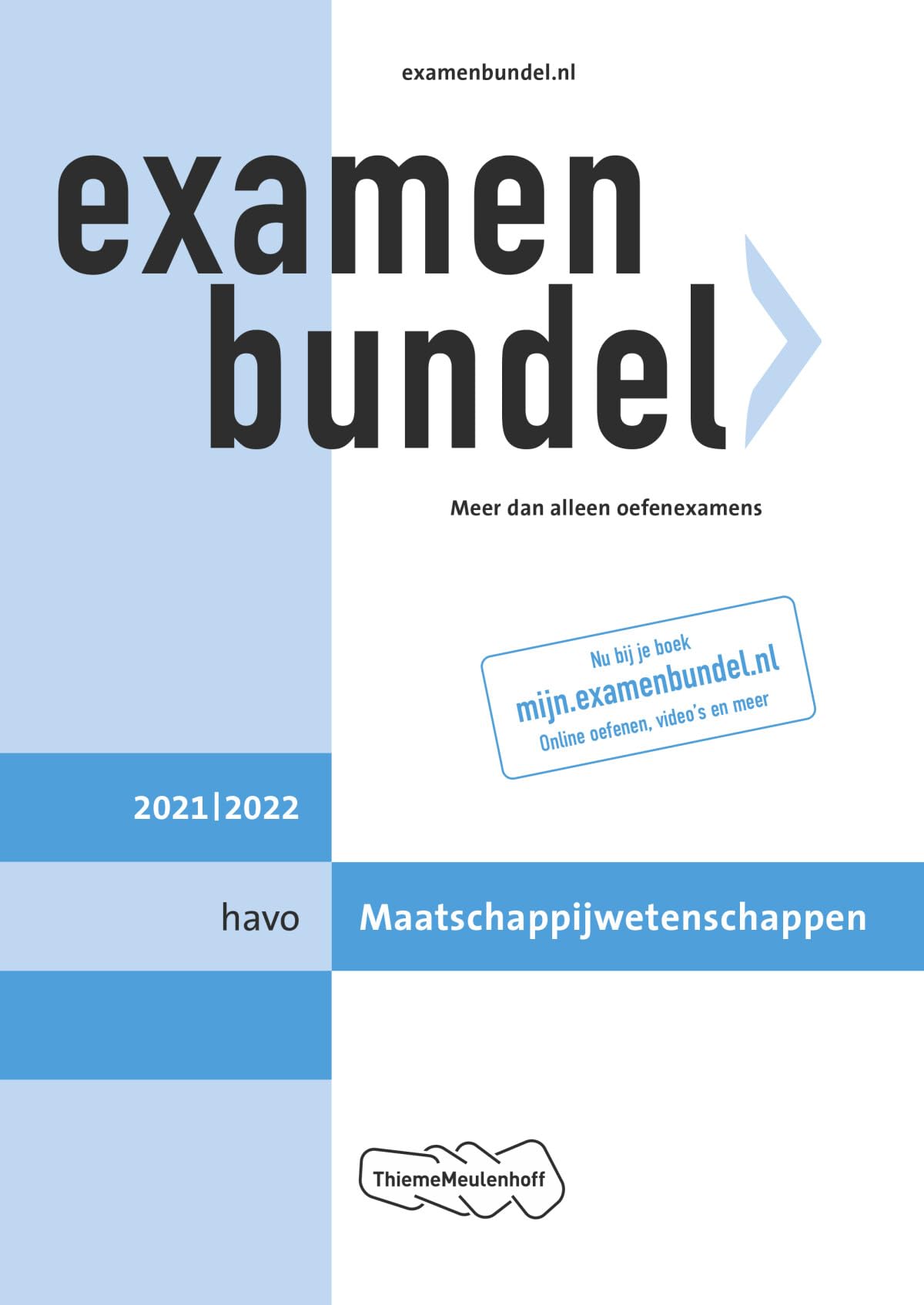 havo Maatschappijwetenschappen 2021/2022 book