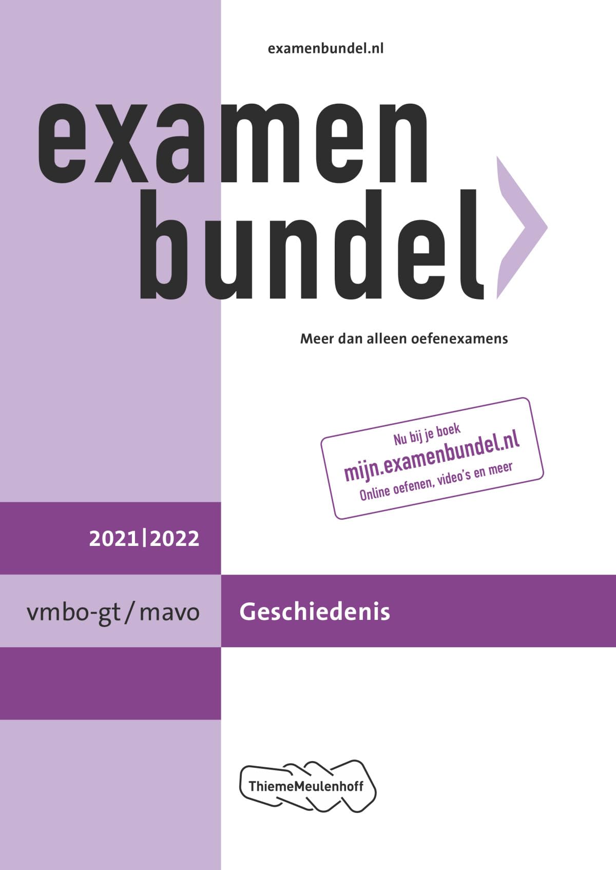 vmbo-gt/mavo Geschiedenis 2021/2022 book