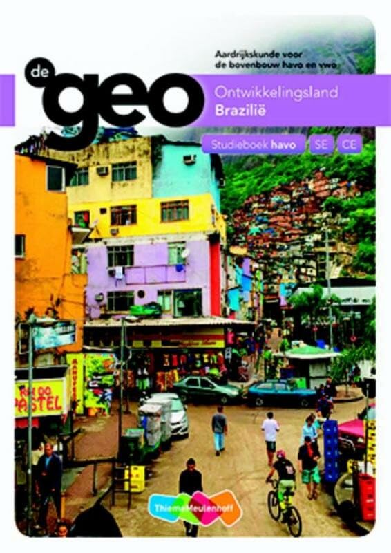 De Geo Studieboek Ontwikkelingsland Brazilië, havo SE CE book
