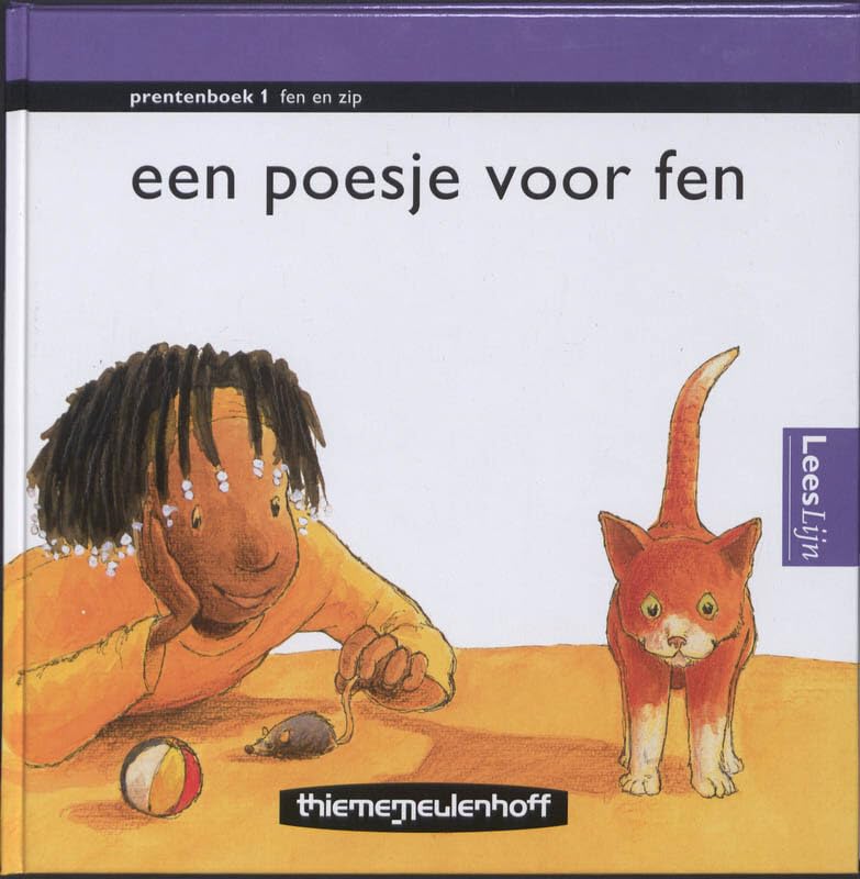 Leeslijn Nieuw Prentenboek 1 Poesje voor Fen: serie fen en zip book