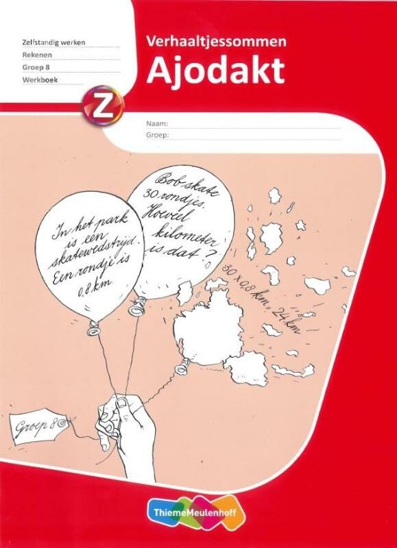 Ajodakt (5ex.) Werkboek Rekenen verhaaltjessommen groep 8 book