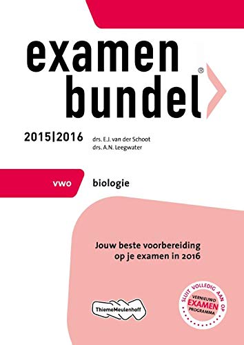 Examenbundel Vwo, Biologie, 2015/2016 book