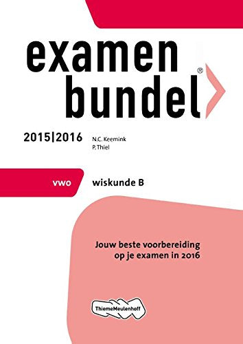 Examenbundel 2015/2016 vwo Wiskunde B book
