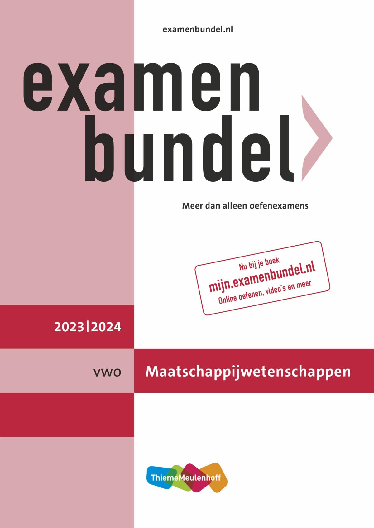 vwo Maatschappijwetenschappen 2023/2024 book