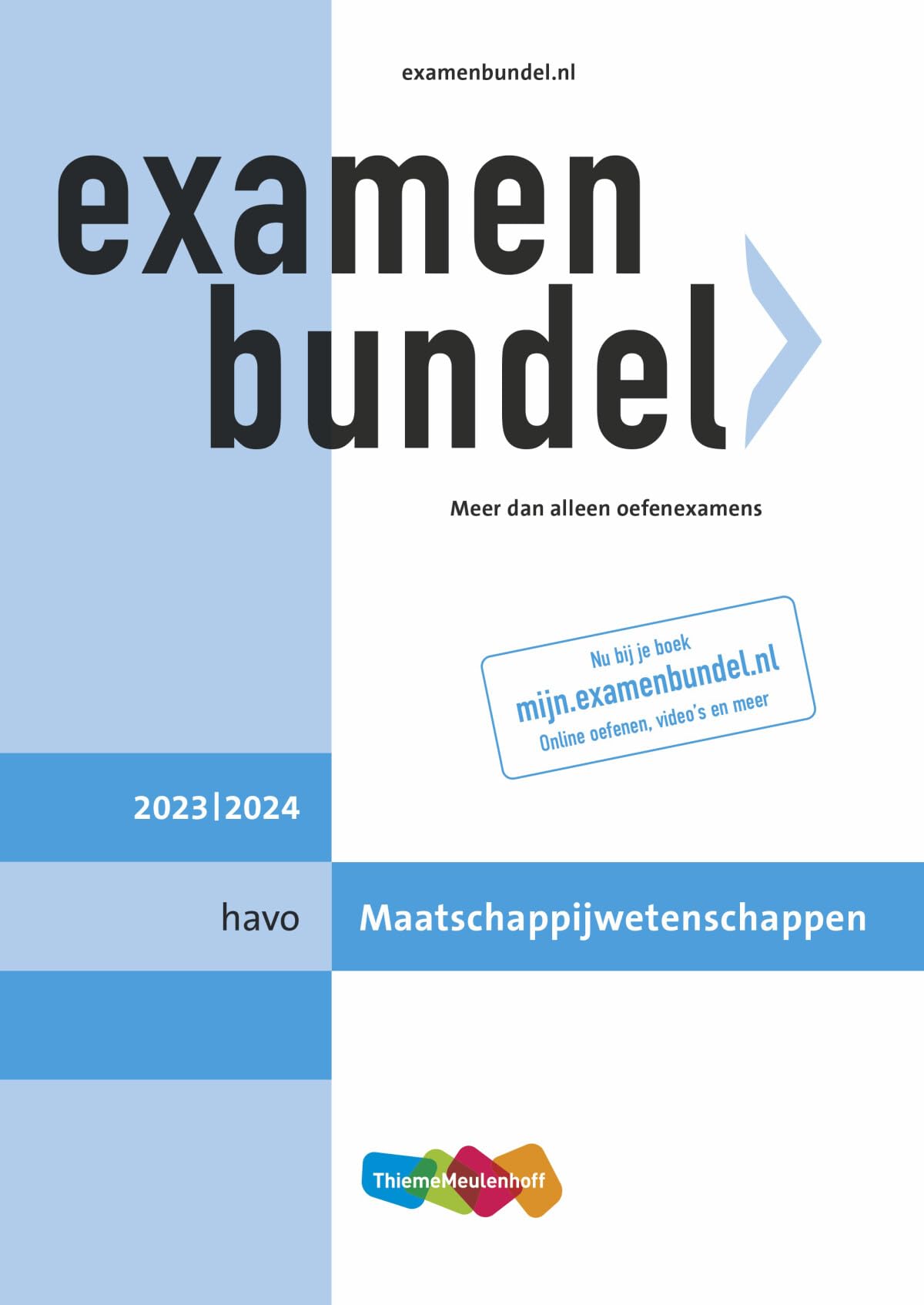 havo Maatschappijwetenschappen 2023/2024 book