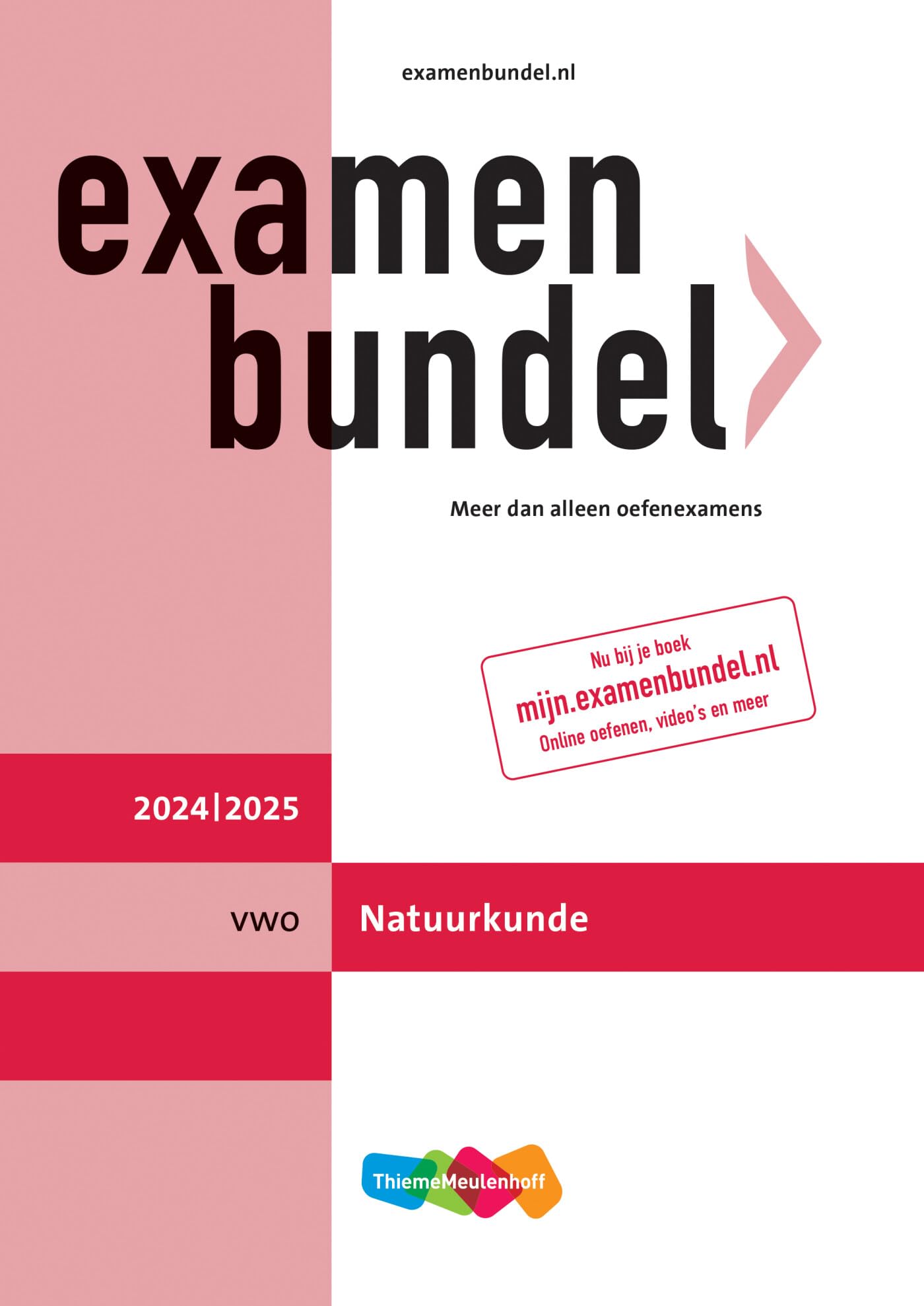 Examenbundel online + boek vwo Natuurkunde 2024/2025 book