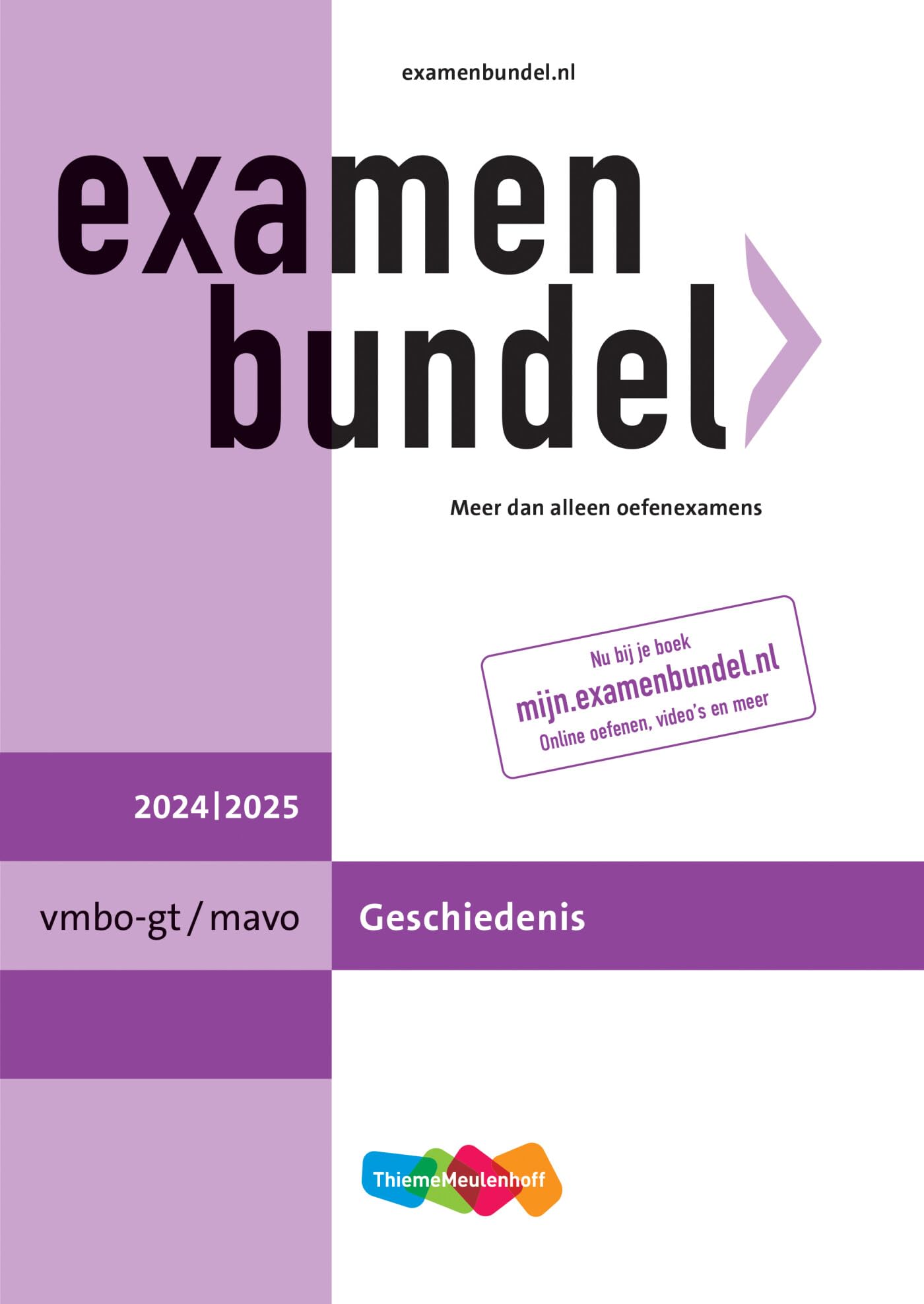 vmbo-gt/mavo Geschiedenis 2024/2025 book
