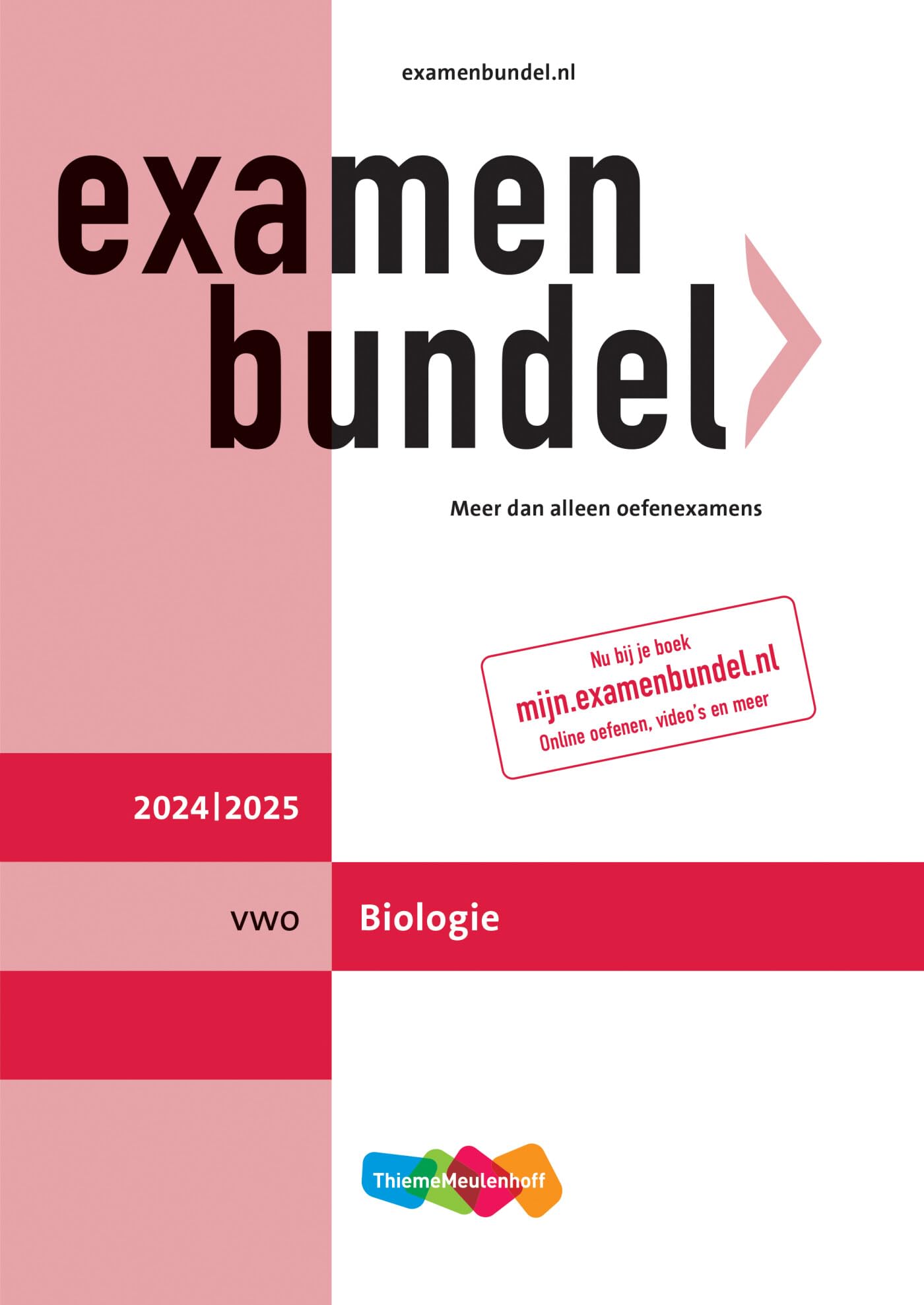Examenbundel online + boek vwo Biologie 2024/2025 book