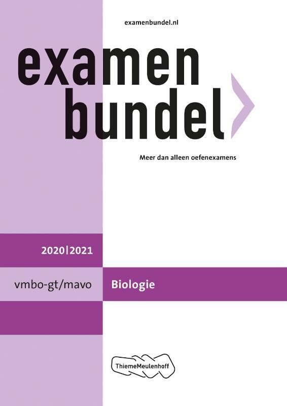 Examenbunde vmbo-gt/mavo Biologie 2020/2021 book