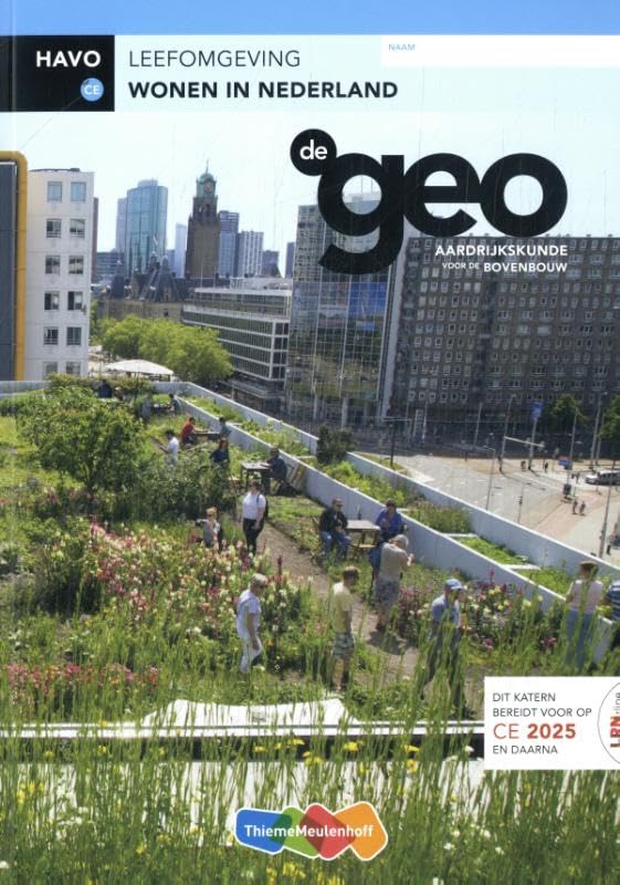 De Geo LRN-line (CE 2025 e.v.) boek havo Wonen in Nederland book