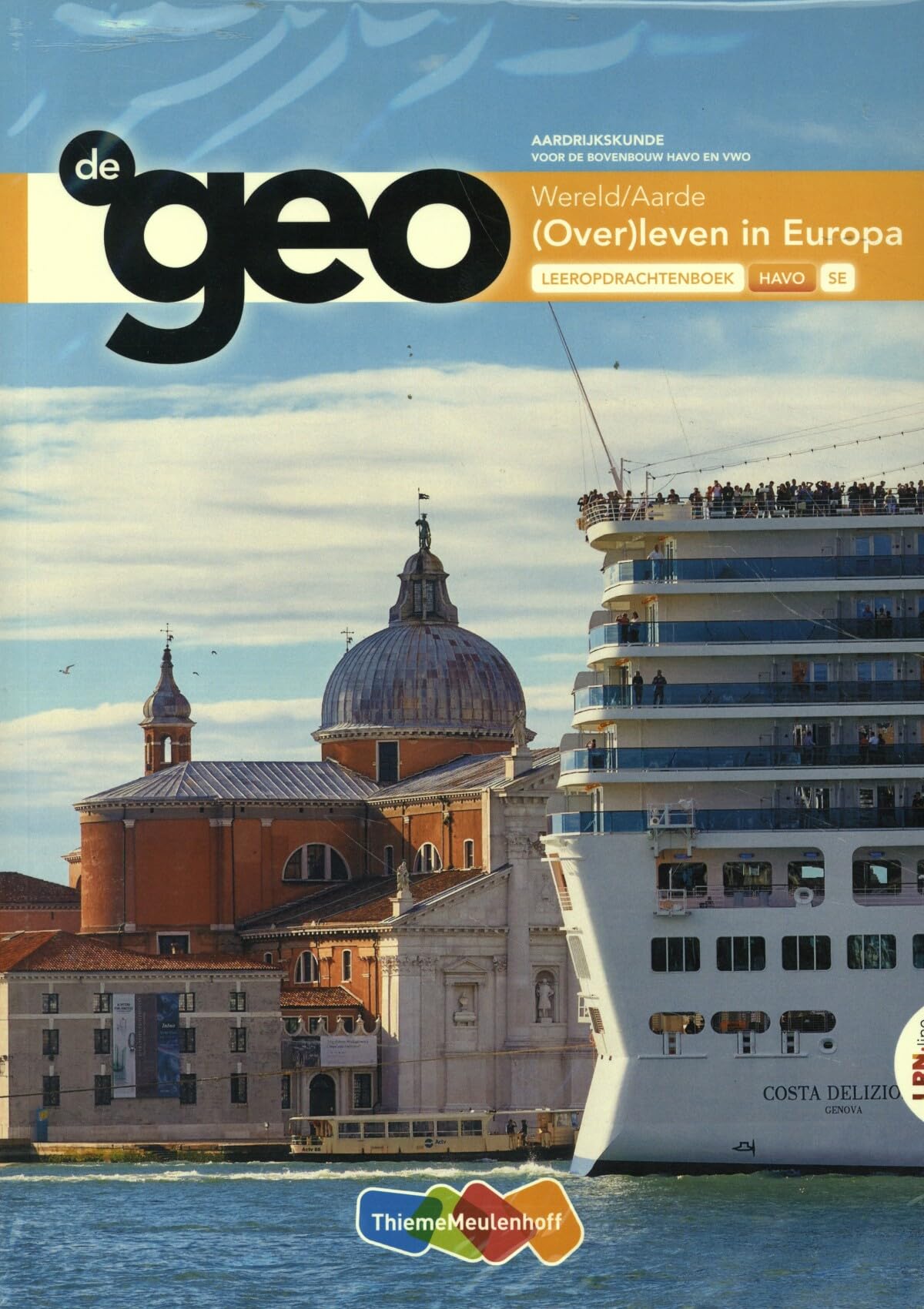 De Geo LRN-line online + boek 4 havo (Over)leven in Europa book
