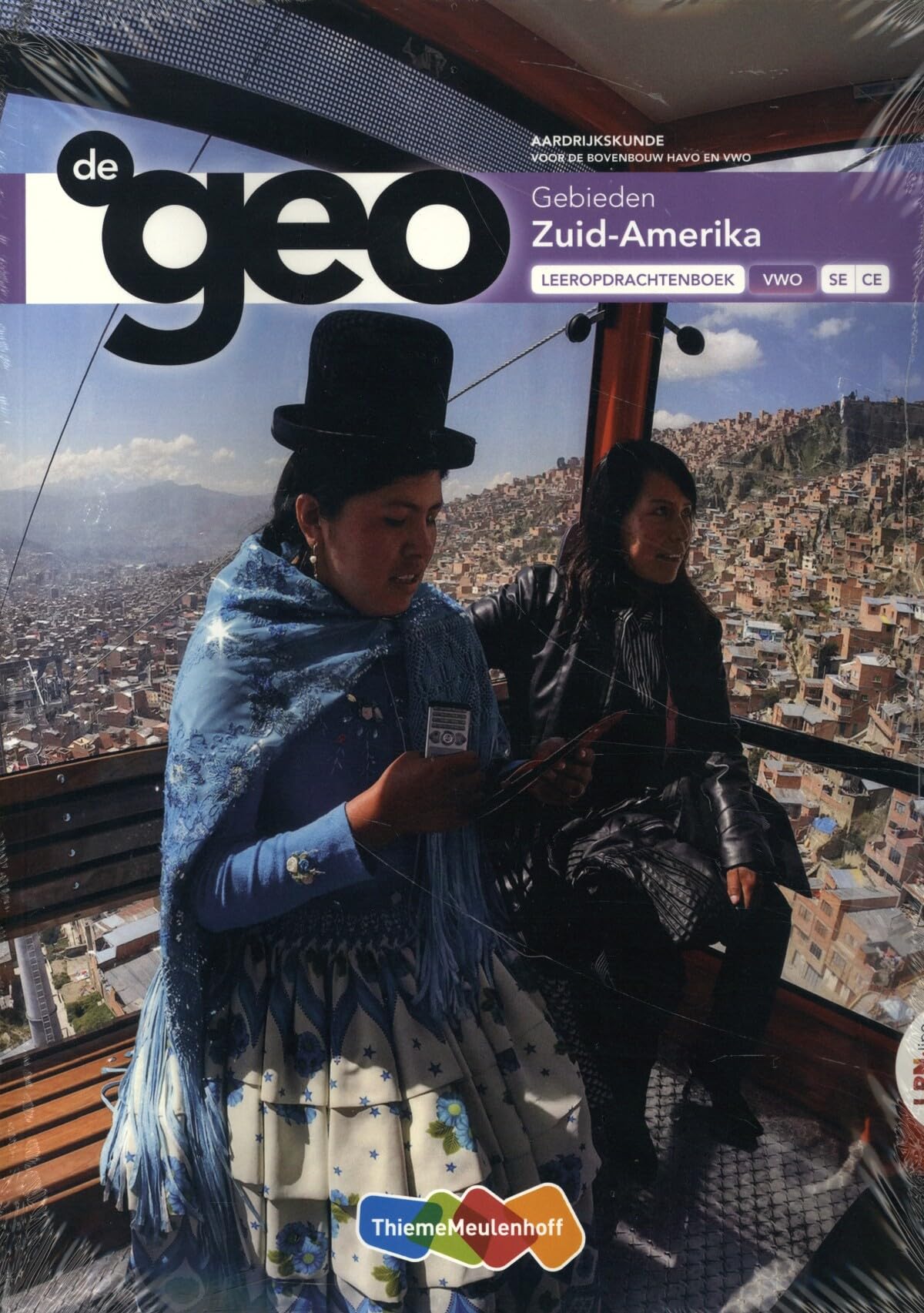 De Geo LRN-line online + boek 6 vwo Zuid-Amerika book