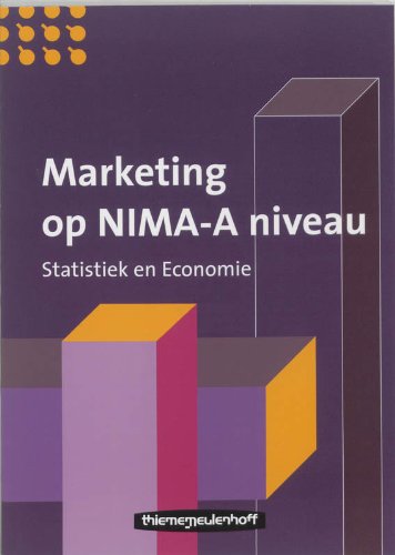 Marketing op NIMA-A niveau: statistiek en economie book