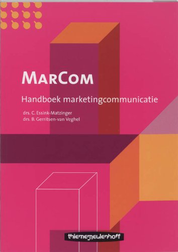 Marcom handboek marketingcommunicatie book
