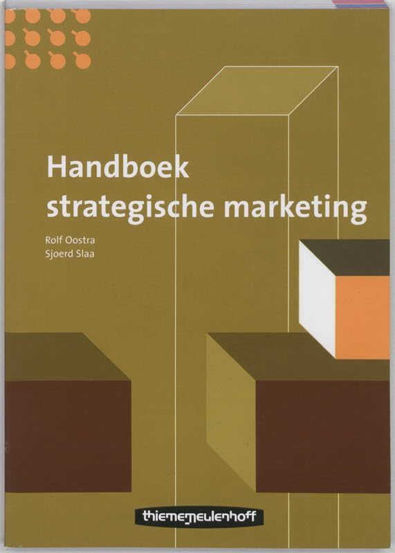 Handboek strategische marketing book