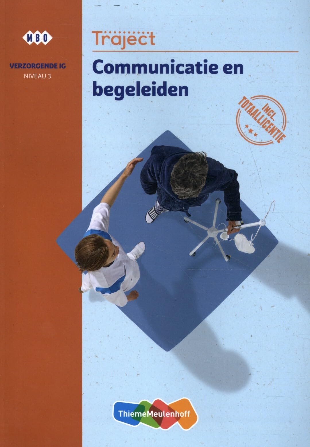 Traject Combipakket communicatie en begeleiden niv 3 boek en totaallicentie 1 jaar book