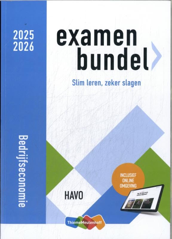 Examenbundel havo Bedrijfseconomie 2025/2026 book