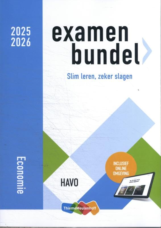 Examenbundel havo Economie 2025/2026 book