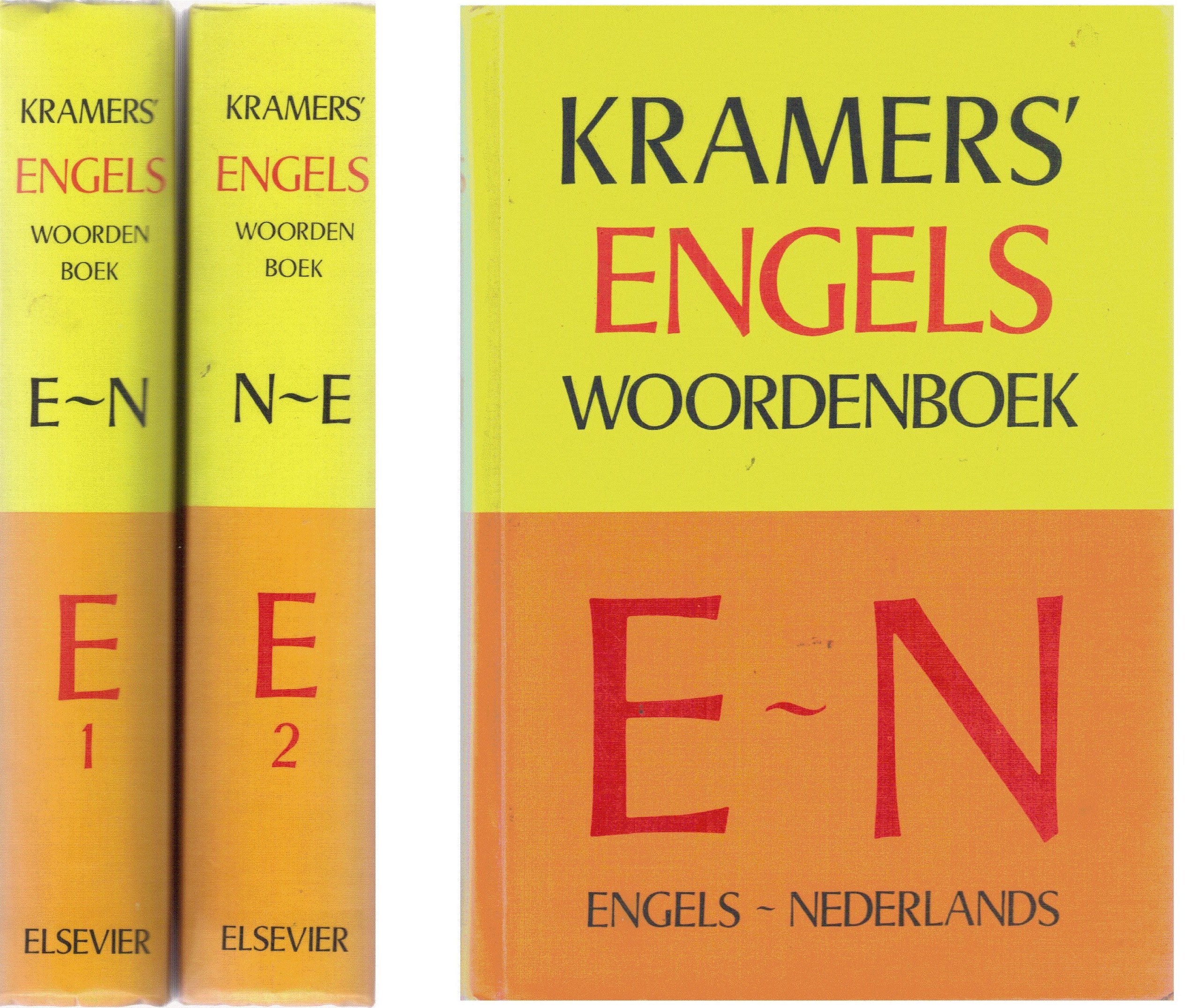 Kramers' Engels Woordenboek Nederlands - Engels (2 Books