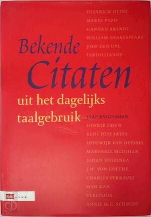 BEKENDE CITATEN UIT HET DAGELIJKS TAALGEBRUIK book