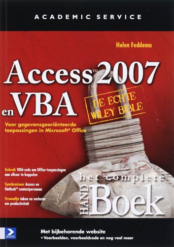 Access 2007 en VBA book
