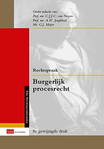 Rechtspraak Burgerlijk procesrecht book