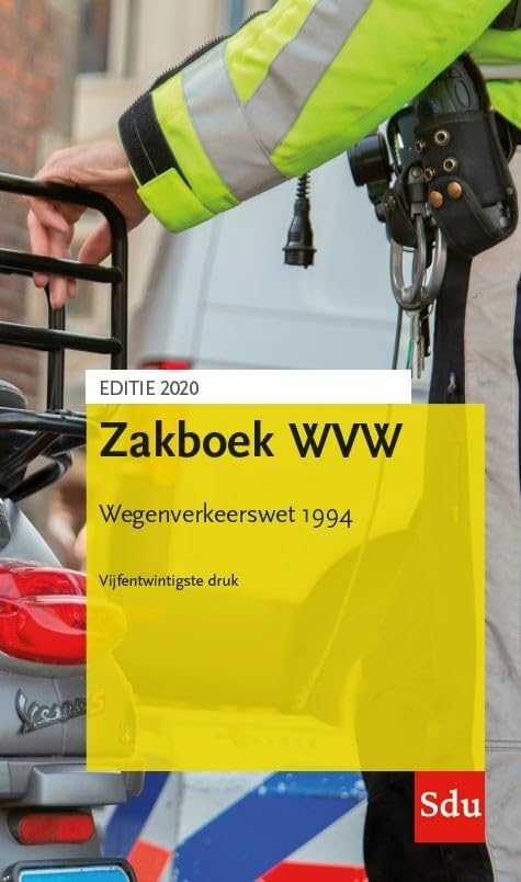 Zakboek wegenverkeerswet 1994 2020 book