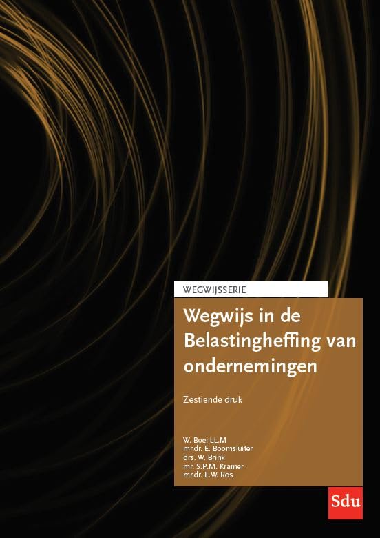 Wegwijs in de belastingheffing van ondernemingen book