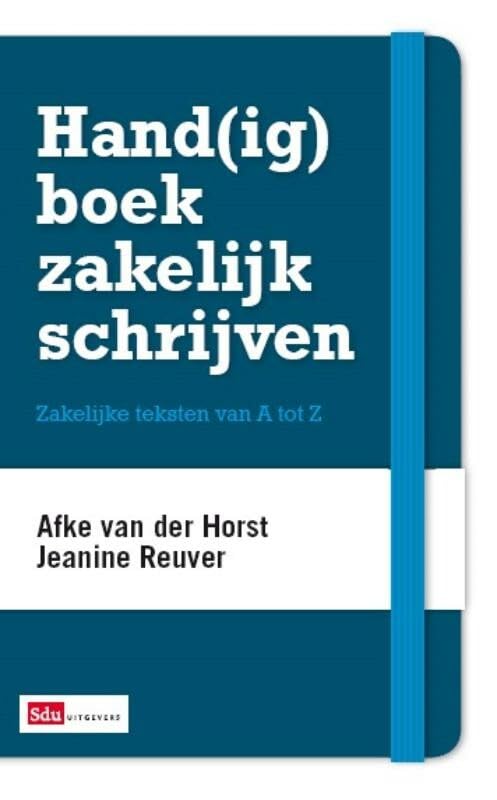 Hand(ig)boek zakelijk schrijven book