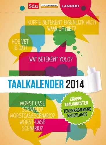 Taalkalender 2014 Leisure, Home & Garden