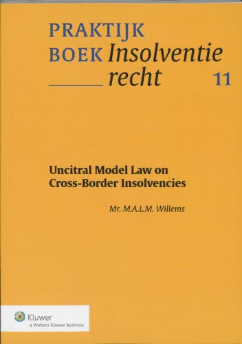 Uncitral model law on cross-border insolvencies book
