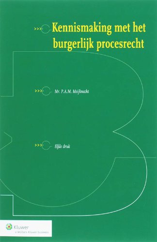 Kennismaking met het burgerlijk procesrecht book