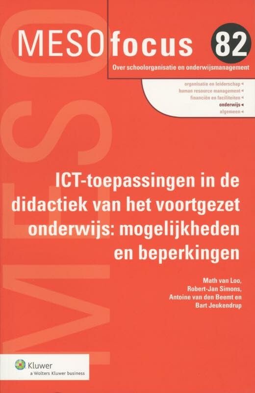 ICT-toepassingen in de didactiek van het voortgezet onderwijs: Mogelijkheden en beperkingen book