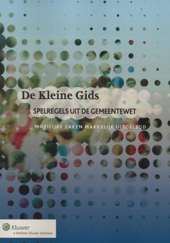 De kleine gids pelregels uit de gemeentewet Law