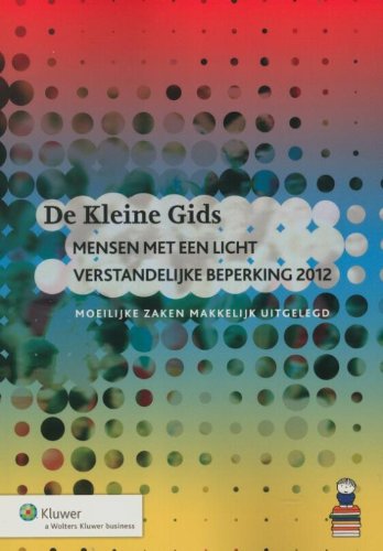 De kleine gids: mensen met een licht verstandelijke beperking 2012 (De kleine gids, 2012) book