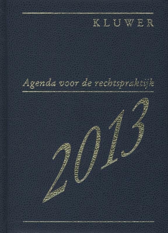 Agenda voor de rechtspraktijk 2013 Law