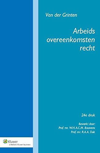 Product Image: Arbeidsovereenkomstenrecht