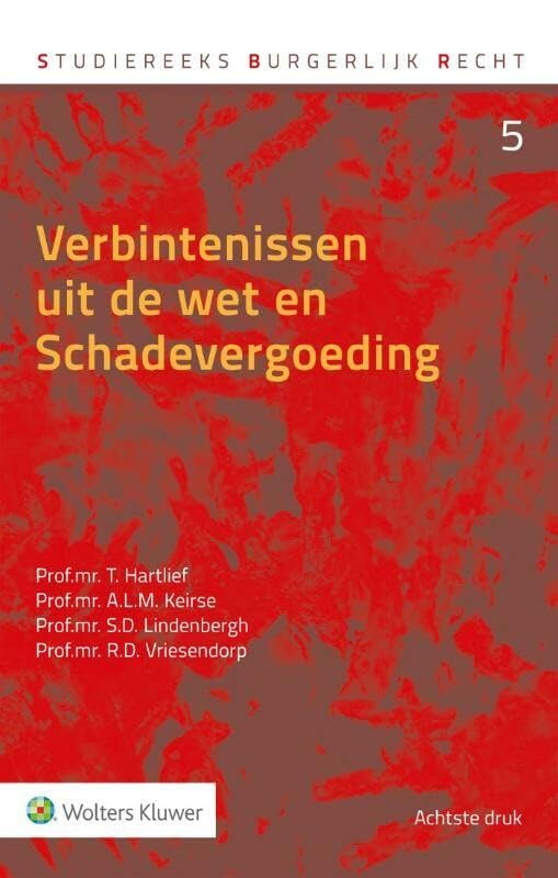 Verbintenissen uit de wet en Schadevergoeding book