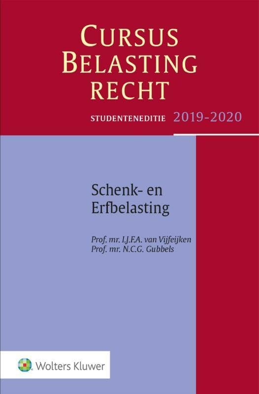 Schenk- en Erfbelasting 2019-2020 book