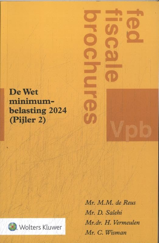 De Wet minimumbelasting 2024 (Pijler 2) Books