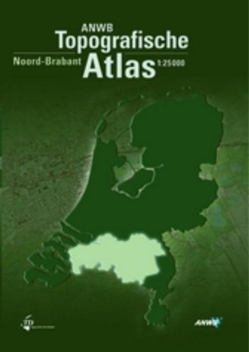 Noord-Brabant 1:25.000 (ANWB topografische atlas) Geology & Geography