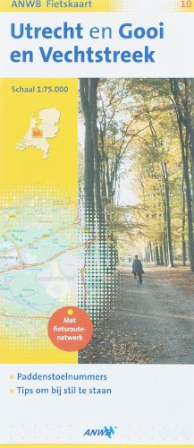 Utrecht en Gooi en Vechtstreek (ANWB fietskaart (10)) Maps & Plans